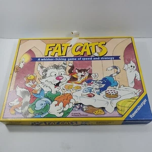 Vintage Board Game "Fat Cats" A Game Of Speed and Strategy Ravensburger -Read - Bild 1 von 13