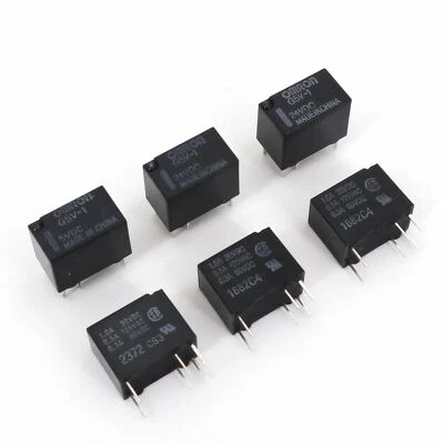 10Pcs Omron G5V-1 DC 5V/12V/24V 6-Pin SPDT PCB Mini Signal Relay - Image 1 of 4