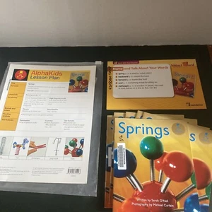 Sundance Alphakids Homeschool Unit Study Springs Kindergarten - Picture 1 of 10
