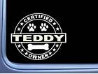 Teddy Roosevelt Terrier Decal Certified Os 061 Sticker Rat Terrier