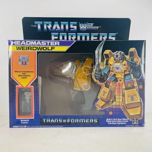 Transformers G1 Decepticon Headmaster Weirdwolf Figure Transforming Toy Reisue - Picture 1 of 7