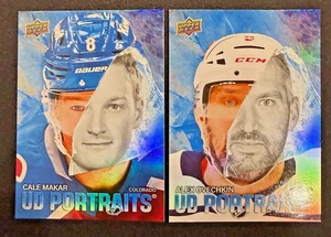 2025-26 Upper Deck Series 1- UD PORTRAITS Insert Set Builder #1-30 - You Pick! - Picture 1 of 5