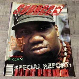 KRS-ONE Boogie Down Productions The Source Magazine Sept 1990 No.5 Hip Hop Rare - Picture 1 of 10