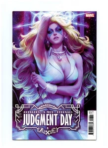 A.X.E.: Judgment Day #6 artgerm' Lau Variant Cover (Marvel 2022) gemini mailer - Picture 1 of 2