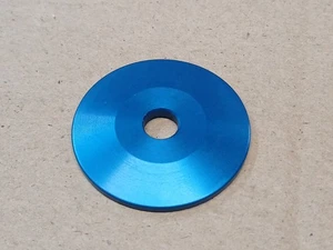 HONDA TRX ATC 250R ATC250R TRX250R ALUMINUM SPROCKET WASHER, NEW,BLUE - Picture 1 of 2