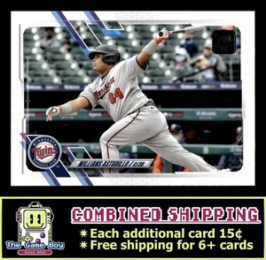 2021 Topps Update #US204 Willians Astudillo Minnesota Twins - Picture 1 of 2