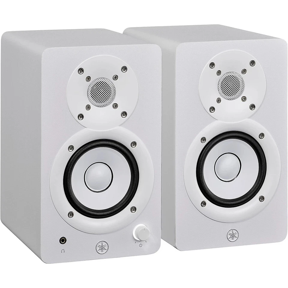 Yamaha HS3W White - 3.5" Powered Studio Monitors - Pair