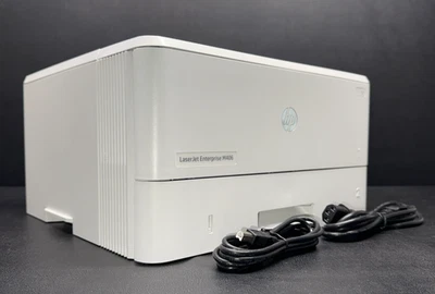 HP LaserJet Enterprise M406, Monochrome Laser Printer, w/ Under 20k Pg. Count - Image 1 of 4