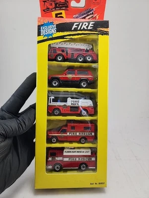 Matchbox Diecast Fire Services 5 Pack w/ Exclusive Designs #060032 - Image 1 of 4