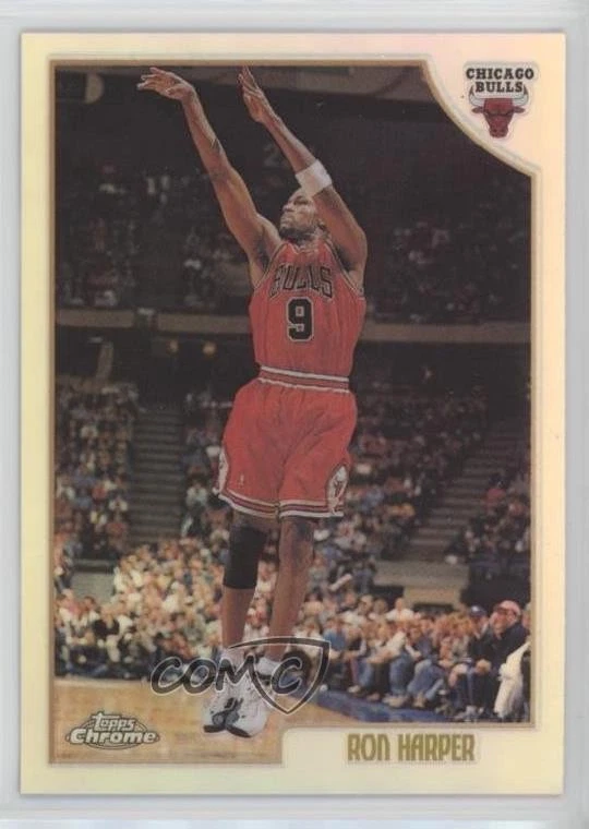 1998-99 Topps Chrome Refractor Ron Harper #192 - Image 1 of 2