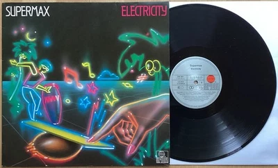 Supermax: Electricity (LP 1983 / + „Coconut Reggae“ / Topp-Zustand!) - Bild 1 von 2