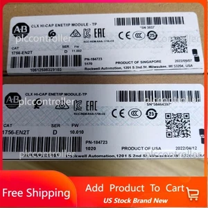 2022 Allen Bradley 1756-EN2T ControlLogix EtherNet/IP Module AB 1756EN2T - Picture 1 of 4