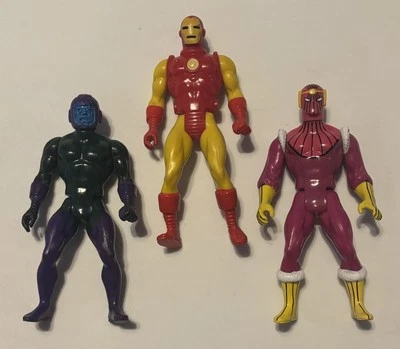 Marvel Superheroes Vintage Secret Wars Lot - Kang Ironman Zemo Loose Figures - Image 1 of 4