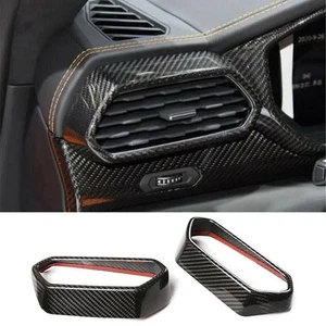 Real Carbon Fiber Dashboard Air Outlet Interior for Lamborghini URUS 2018-22 - Foto 1 di 1