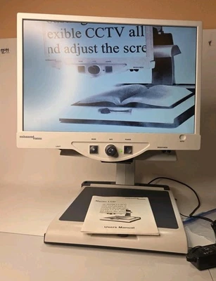 Lupa de leitura Merlin visão aprimorada modelo MRVE22A com classificação de vídeo LCD de 22" - Imagem 1 de 4