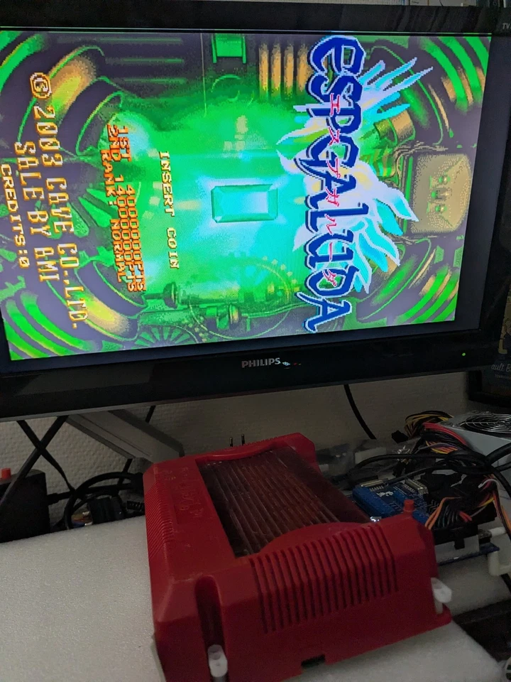Jeu ESPGALUDA Esp Galuda Cave Shmup Arcade Versus PCB Jamma CONVERT CONVERSION - Photo 1/1