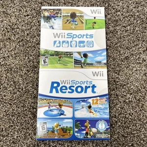 Nintendo Wii Sports Sealed And Sports Resort Games NEW SEALED - Picture 1 of 6