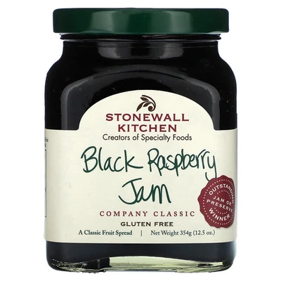 Black Raspberry Jam, 12.5 oz (354 g) - Image 1 of 2