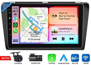 Android 13 8-Core 6+64GB 9" Car Radio Stereo GPS Head Unit For Mazda 3 2004-2009 - Picture 1 of 21