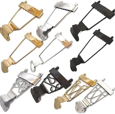 Guitar Trapeze Tailpiece Jazz Archtop for Acoustic Electric 6-String - Image 1 of 2