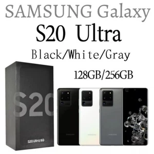 NEW Sealed SAMSUNG GALAXY S20 ULTRA 5G SM-G981U 128/256GB Unlocked All Colors - Picture 1 of 6