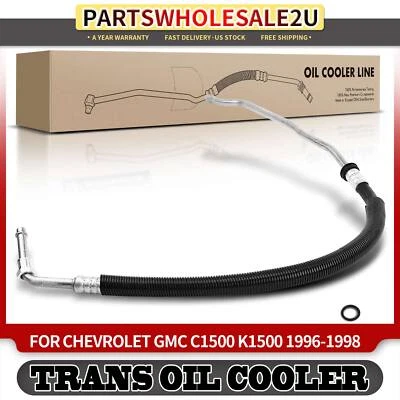发动机机油冷却器软管组件适用于雪佛兰 C1500 GMC K1500 1996 - 1998 4.3L — 第 1/4 张图片