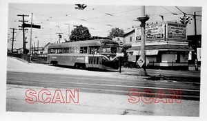 1A156 RP 1940er/50er PHILADELPHIA SUBURBAN TRANSPORT CO STREETCAR #1 LLANERCH - Bild 1 von 1