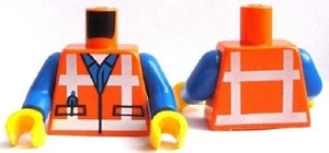 Lego The Lego Película Minifigura Cuerpo Emmet Minifigura Parte 70818 70803 - Imagen 1 de 1