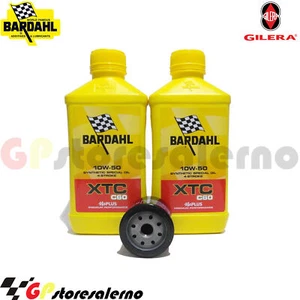 KIT OLIO + FILTRO OLIO BARDAHL XTC C60 10W50 GILERA 125 RUNNER VX 4T 2003 - Imagen 1 de 1