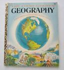 La première géographie dorée ~ petit livre d'or vintage pour enfants William Sayles
