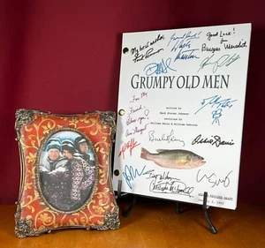 Grumpy Old Men Script Signed- Autograph Reprints- 120 Pages - Picture 1 of 7