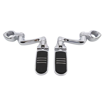 Barra de carretera ajustable 360 1/4" estribo montaje largo apto para Harley Touring FL Foto 1 de 4