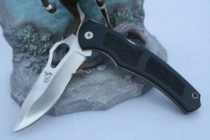 CT545 COLT Black Folding Daily Carry Pocket Knife Very Rare DISCONTINUED  - Picture 1 of 12