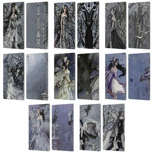 OFFICIAL NENE THOMAS WINTER HAS BEGUN LEATHER BOOK WALLET CASE FOR AMAZON FIRE - Picture 1 of 14