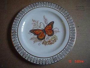 Churchill Sampsonite Collectors Plate BUTTERFLY #9 - Picture 1 of 2