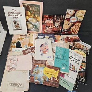 Lot Of 30 Vintage Recipe Pamphlets, instructions various years - Picture 1 of 8