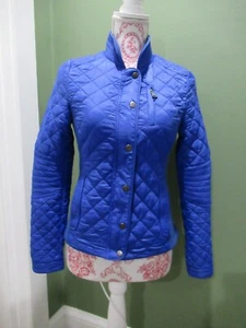 Love Token Women Blue Jacket Size S, Quilted, Zipper&Snap Closure - Picture 1 of 11
