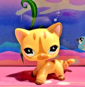 LITTLEST PET SHOP AFTERMARKET TAN SHORT HAIR CAT #886 FAKE - Picture 1 of 3
