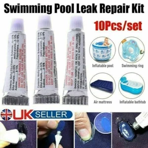 Pool-Leck-Reparatur-Set Whirlpool Paddeln Aufblasbare Luftmatratze Patch&Kleber - Bild 1 von 7