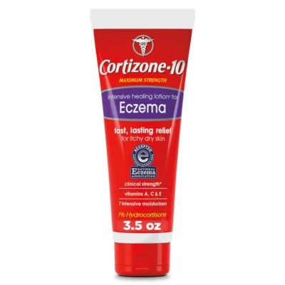 Cortizone 10 Intensive Healing Lotion for Eczema 7 Intensive Moisturizers 3.5 Oz - Image 1 of 4