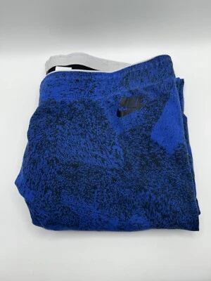 Nike Women's Talistatic Graphic Blue/Black Capri Leggings (866074)  Size Large - Image 1 of 4