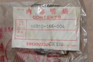 NUEVO juego de juntas de carburador orig. Honda 16010-166-004 para MBX80 MT80 *NOS* - Imagen 1 de 2