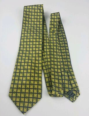 Corbata Ike Behar 100 % seda hecha a mano en EE. UU. UEC Foto 1 de 4