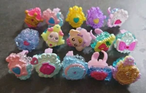 Juego de anillos con encanto de juguete Precure Tropical Rouge Pretty Cure corazón kuru - Imagen 1 de 1