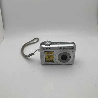 Sony Cyber-Shot DSC-S650 7.2MP Digital Camera 3x Optical Zoom - PARTS/REPAIR - Image 1 of 4