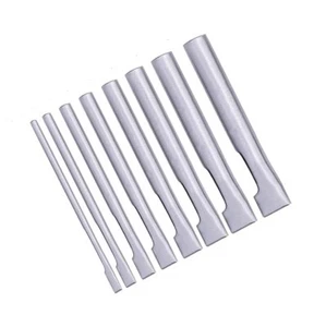 8 Pcs Leather Oval Hole Punch Set Belt Hollow Punching Leather Craft Oblong Punc - Picture 1 of 2