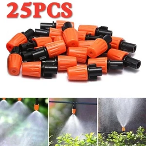25x Water Irrigation Kit Micro Drip Watering System Auto Plant Garden Adjust - Picture 1 of 11