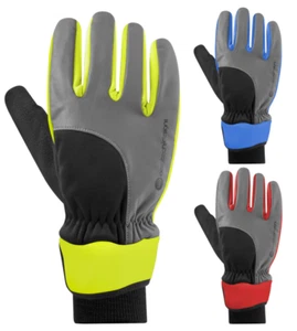 Aero Tech Gel Padded Palm - Reflective, Insulated Full Finger Cycling Gloves - Picture 1 of 15