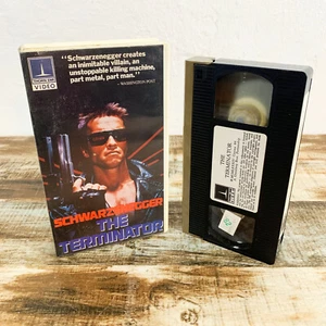 The Terminator (VHS) Thorn EMI White Clamshell Release - Picture 1 of 2