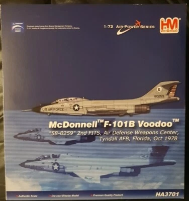 Hobbymaster McDonnell F-101B Voodoo Air Defence Weapons Center, Florida HA3701 - Image 1 of 4